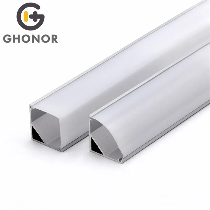 LED profil 45 stupňov